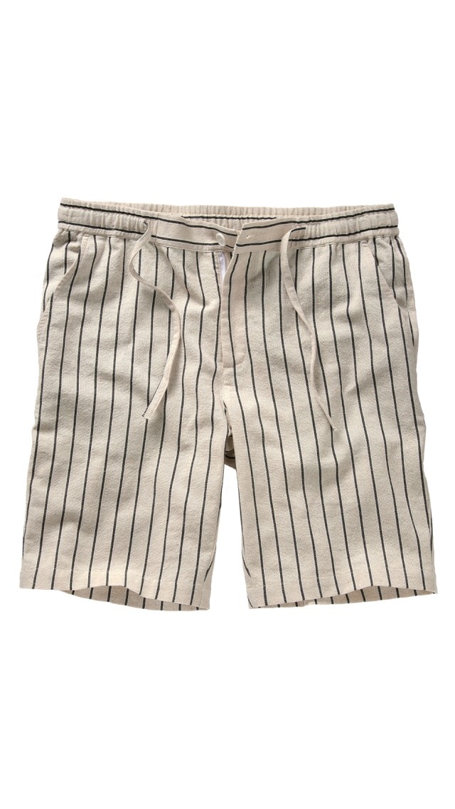 Sachabbildung einer gestreiften Shorts