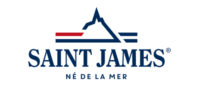 Das Bild zeigt das Logo der Marke Saint James.