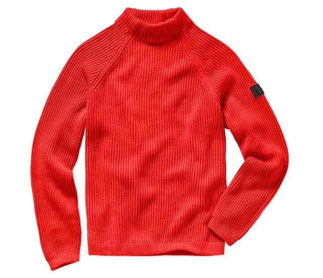 Sachabbildung eines roten Pullovers