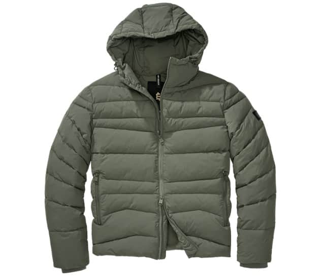 Sachabbildung von einer olivefarbenen Jacke