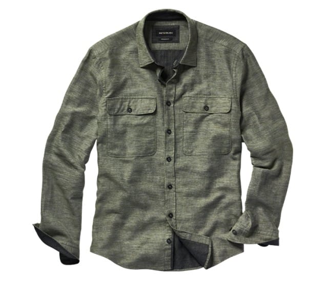 Sachabbildung eines grünen Hemdes.