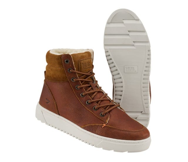 Sachabbildung von einem paar brauner Schuhe.