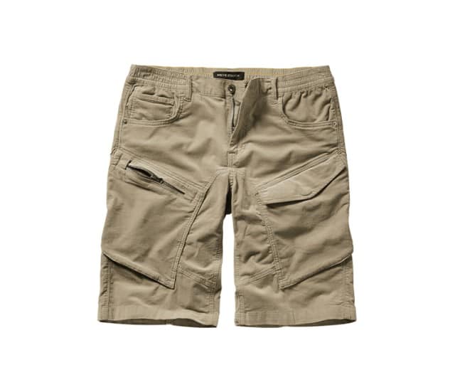 Sachabbildung einer beigen Shorts.