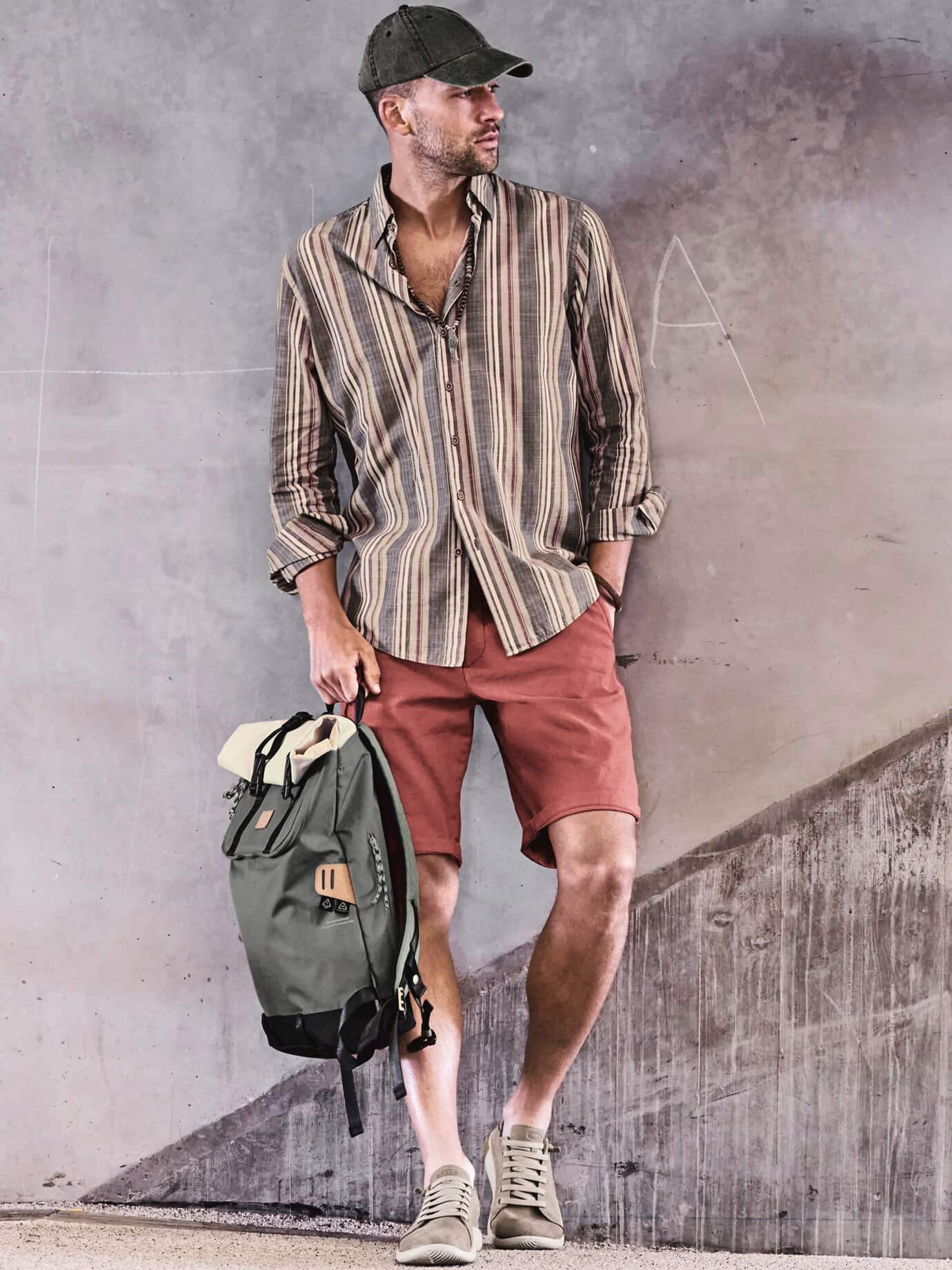 Mey & Edlich Striped Shirt Beige 41 2