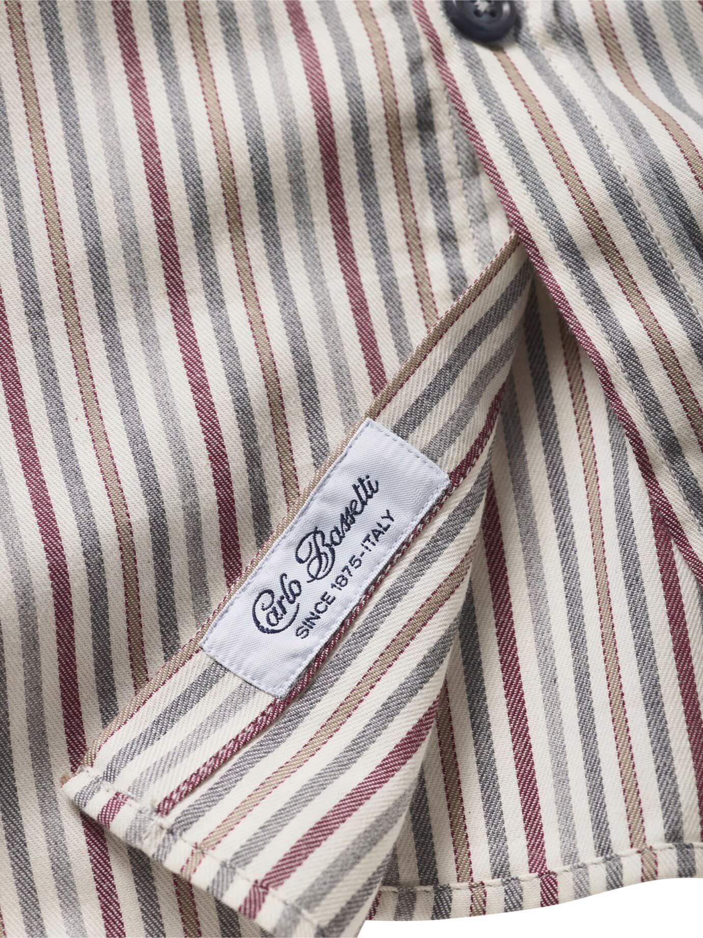 Mey & Edlich Basettis Striped Shirt Red 46 3