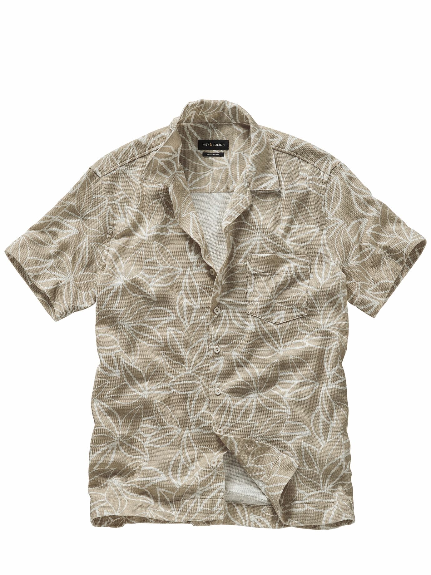 Mey & Edlich Stadtstrand-Blätterhemd Beige 41 2