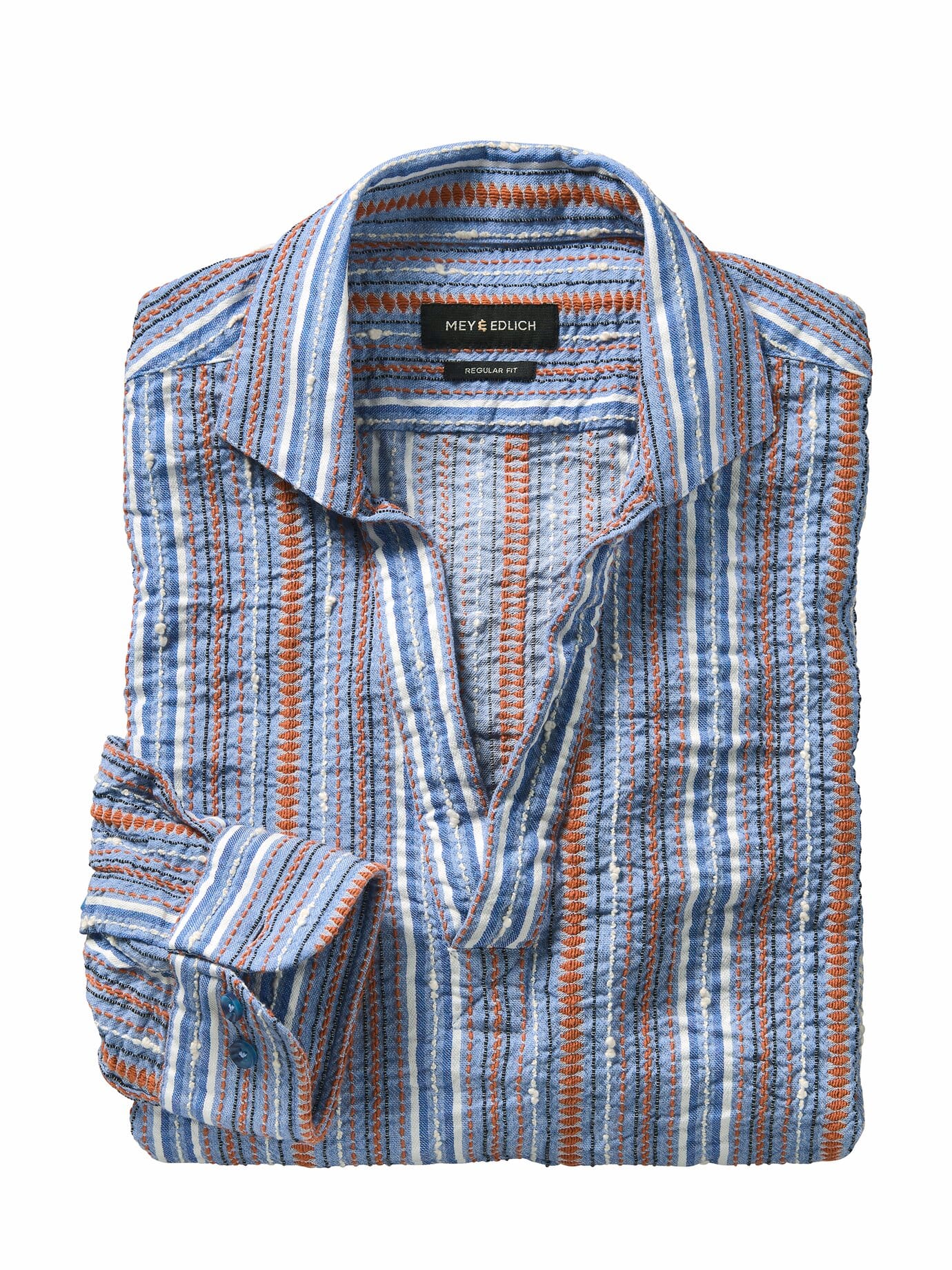 Mey & Edlich Italo Pullover Shirt Blue 43 3