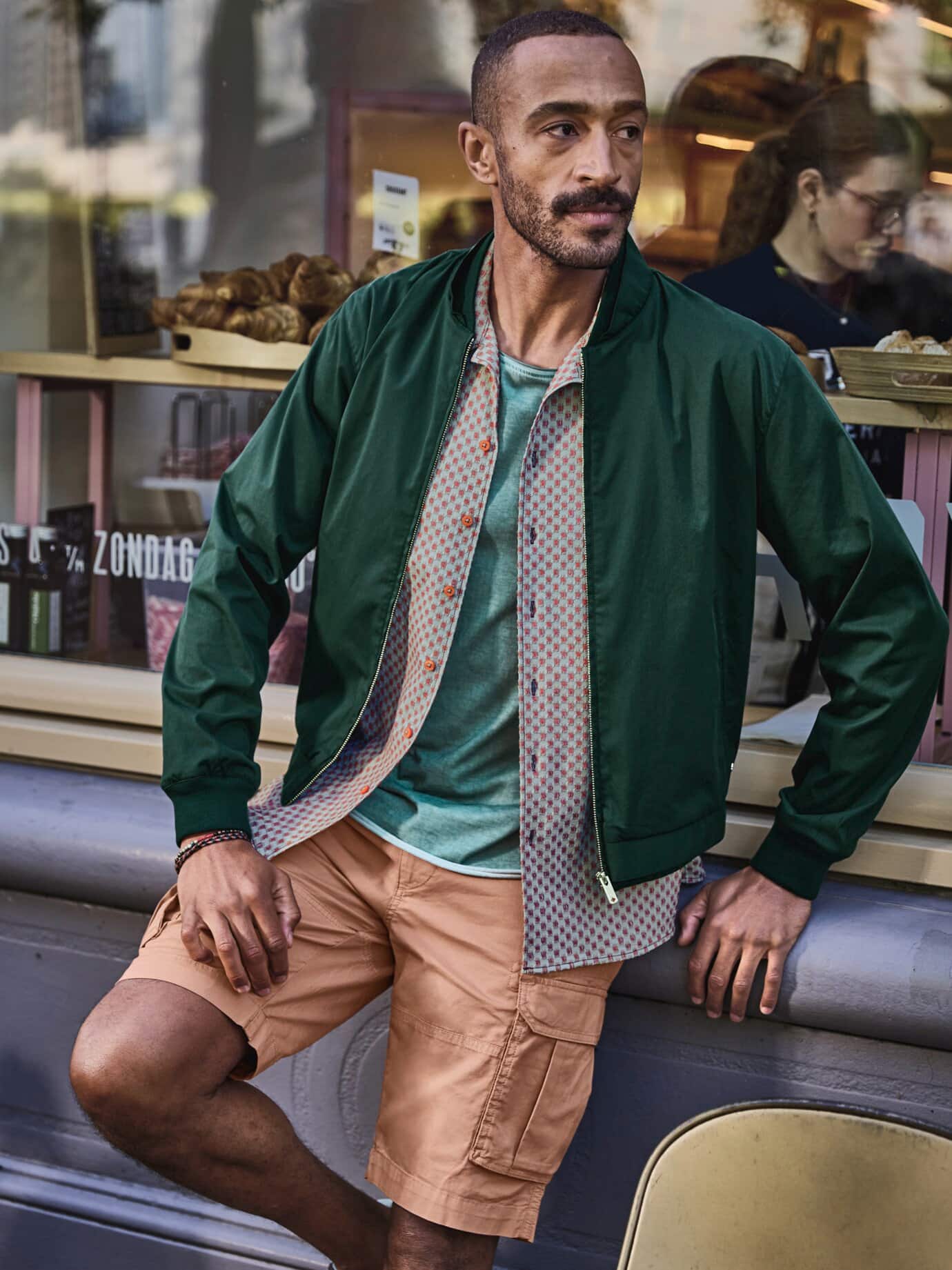 Chemise Mey & Edlich Atoll Vert 38 2