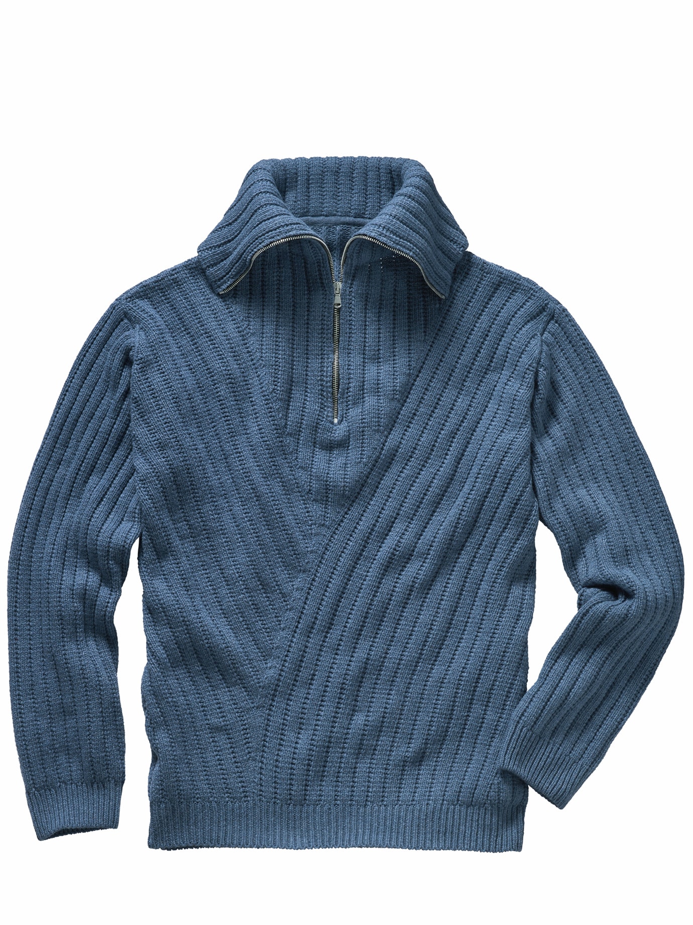 Longneck-Troyer denim-blau