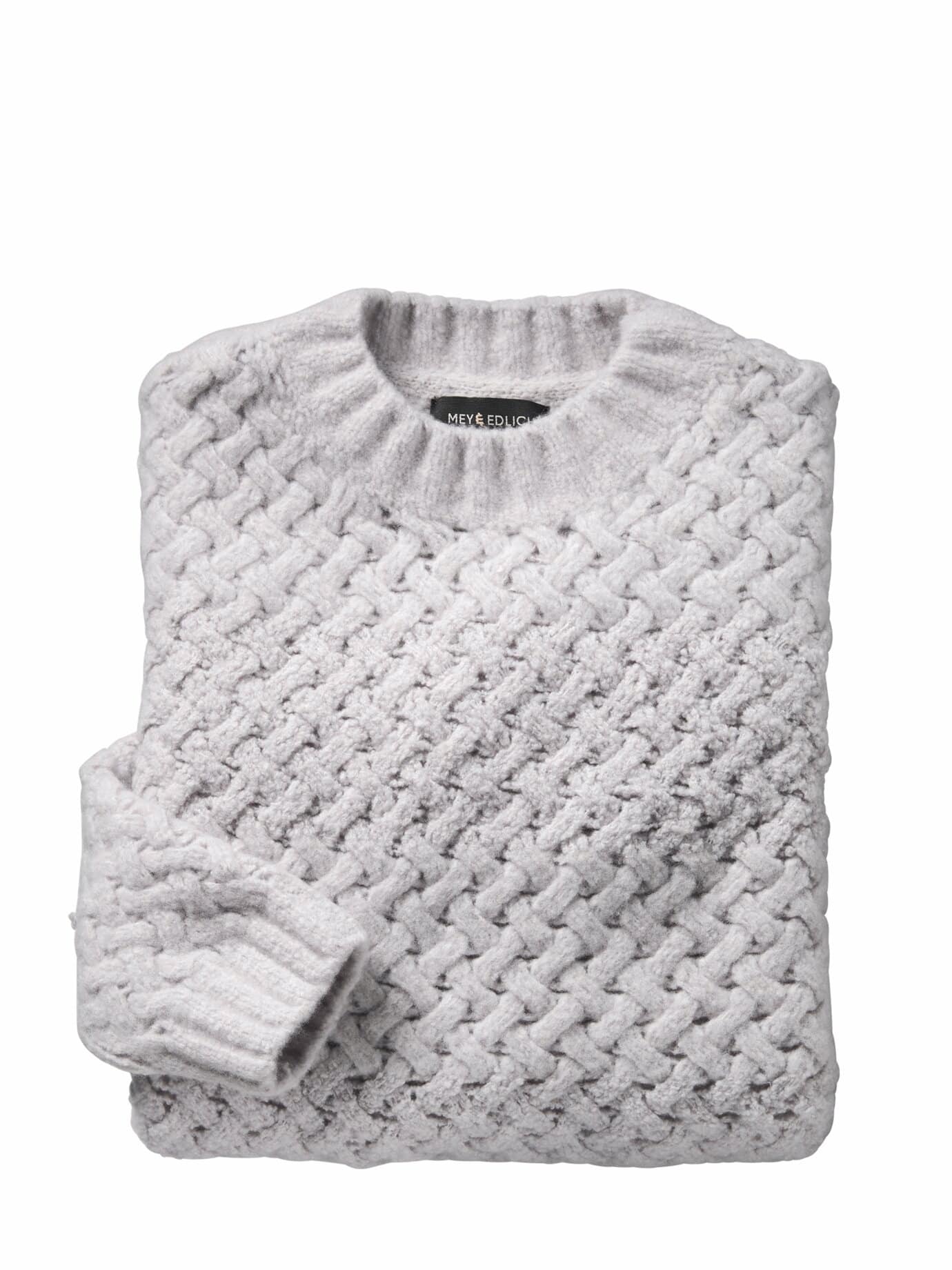 Mey & Edlich 3-D Pullover Gris 50 3