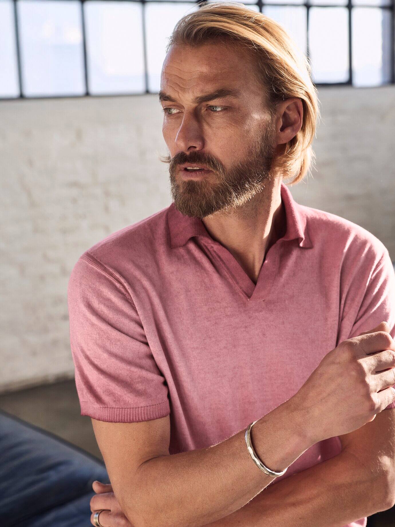 Mey & Edlich Psst-Poloshirt Rot 50 2