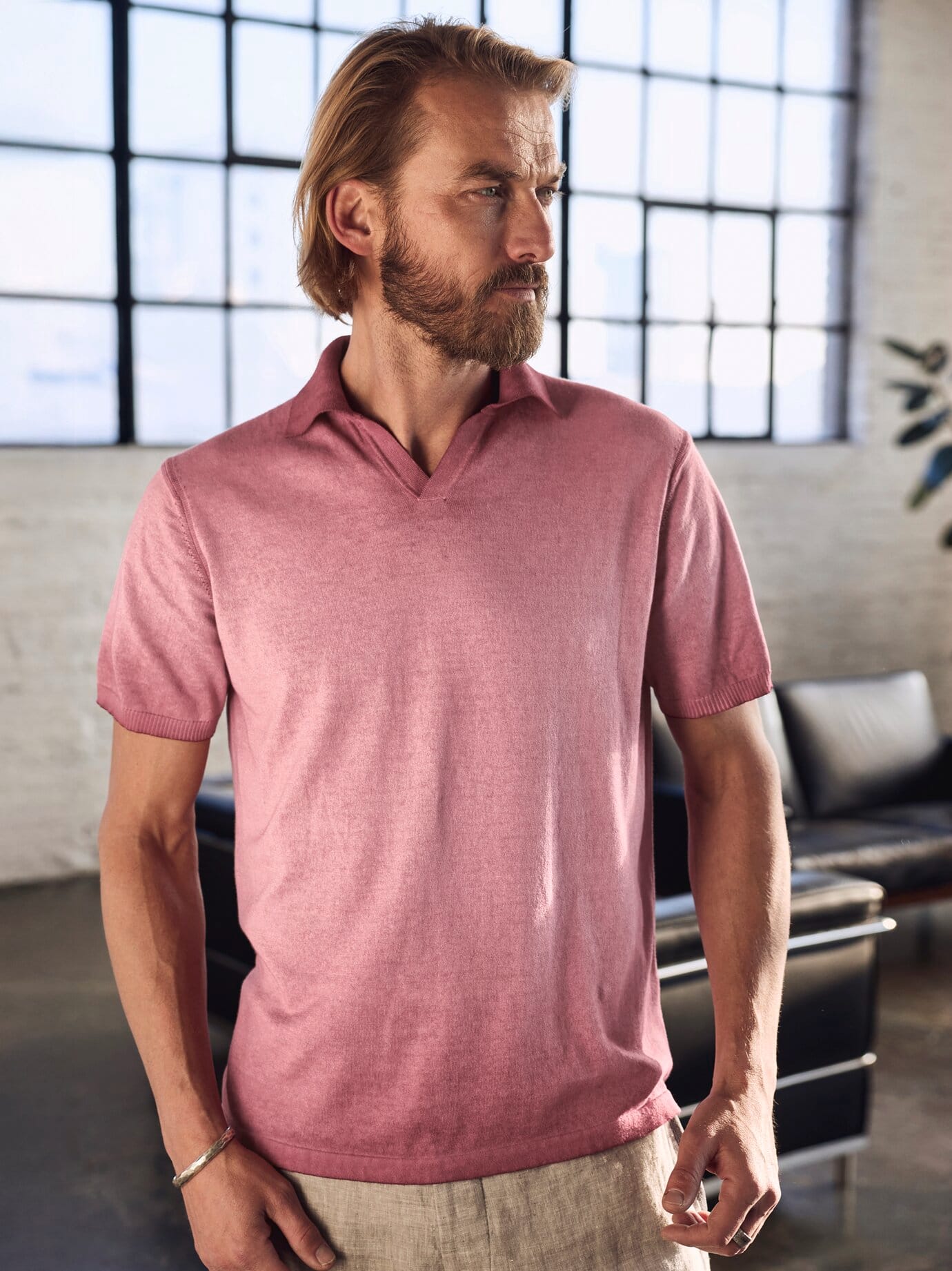 Mey & Edlich Psst-Poloshirt Rot 50 3
