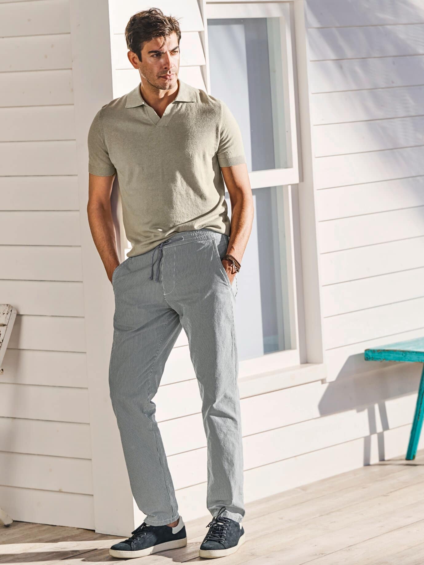 Mey & Edlich Evolutionäres Poloshirt Beige 54 3