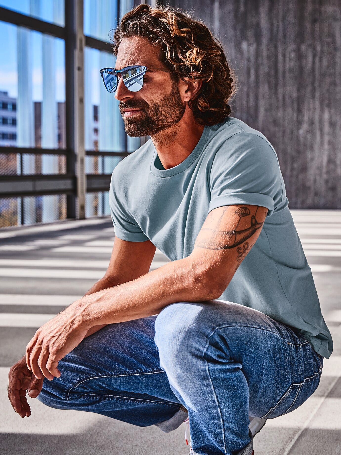 Mey & Edlich Benchmark-Color-Shirt Blau 54 2