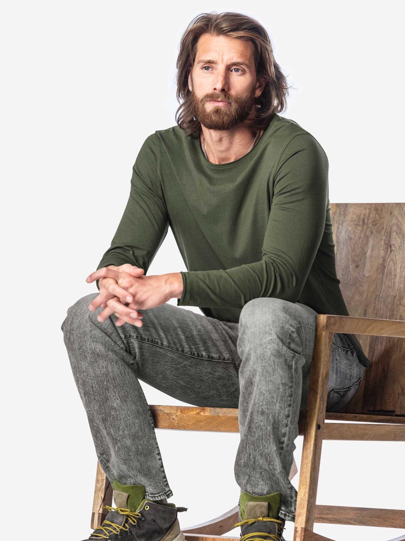 Mey & Edlich Storyteller-Shirt Grün 50 2