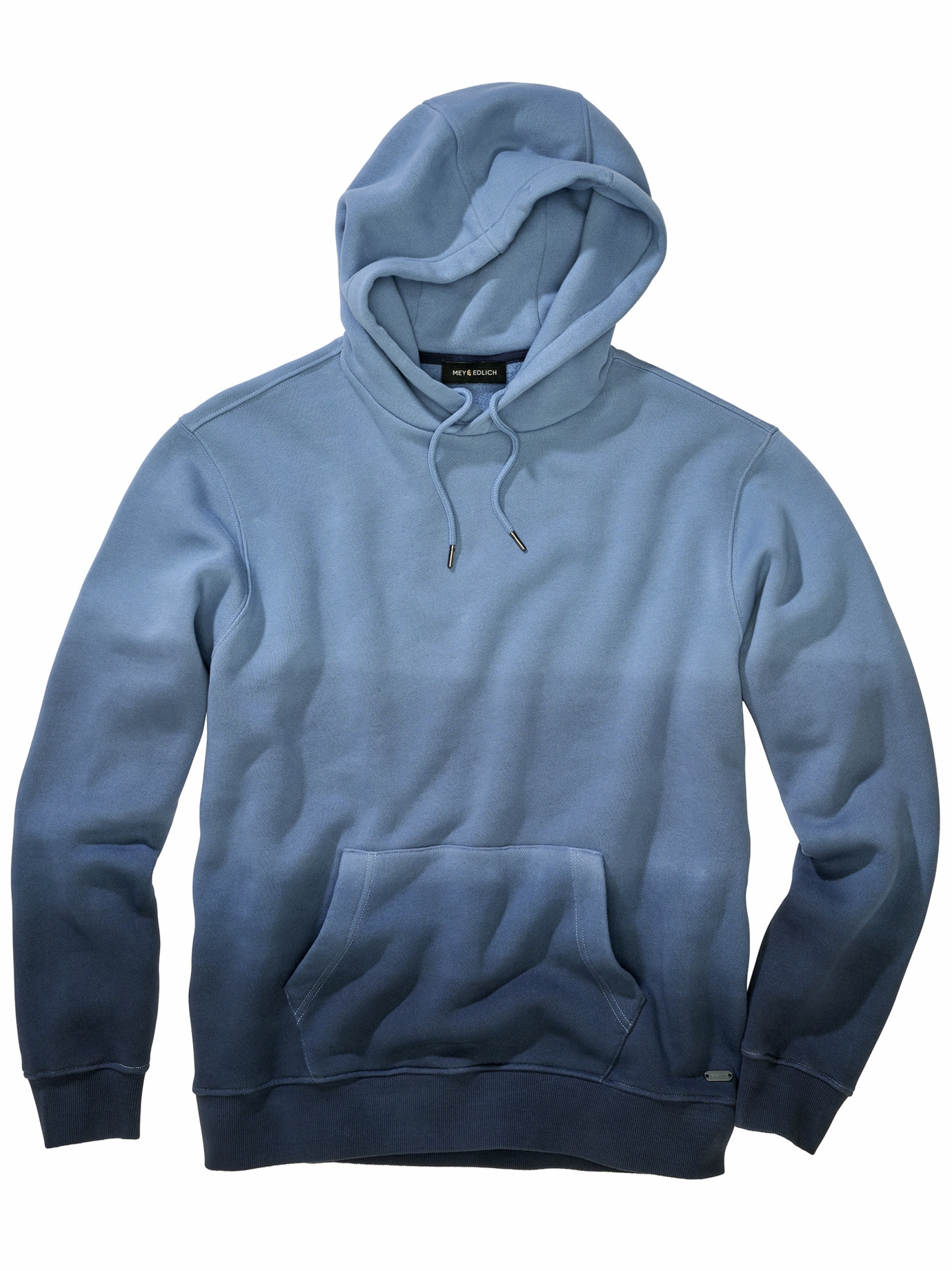 Ombre-Hoodie denimblau