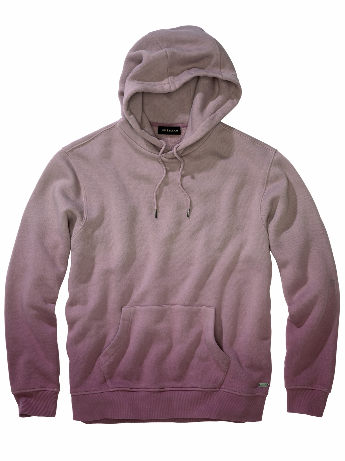 Ombre-Hoodie malve