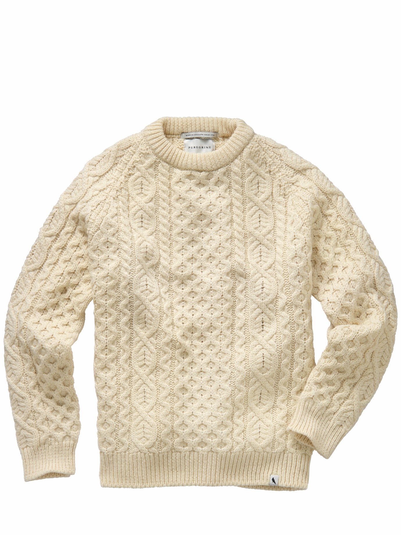 Pullover Hudson Aran ufersand