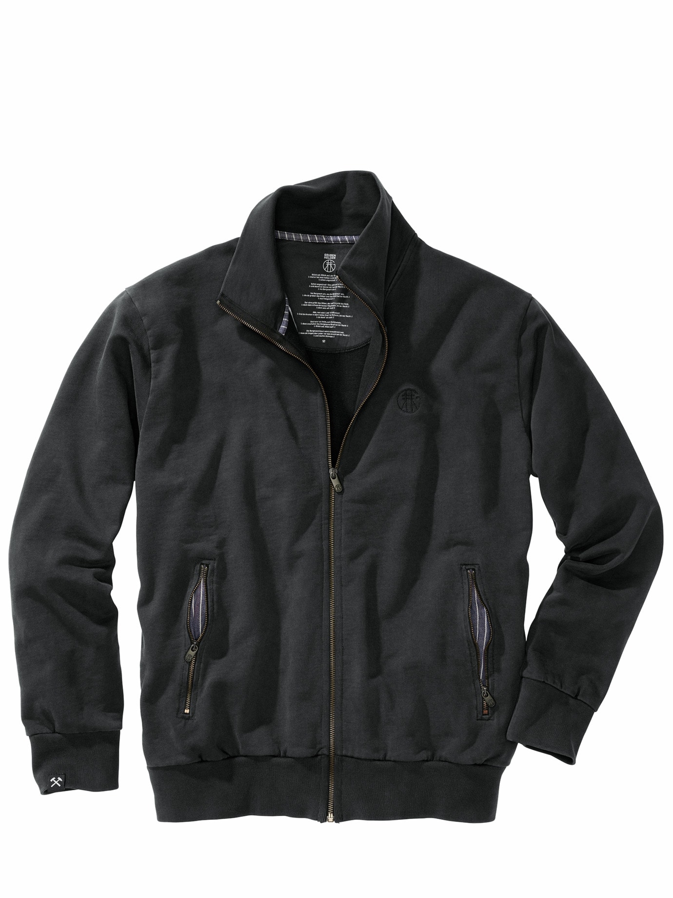 Track Top Jacke Basic kohle