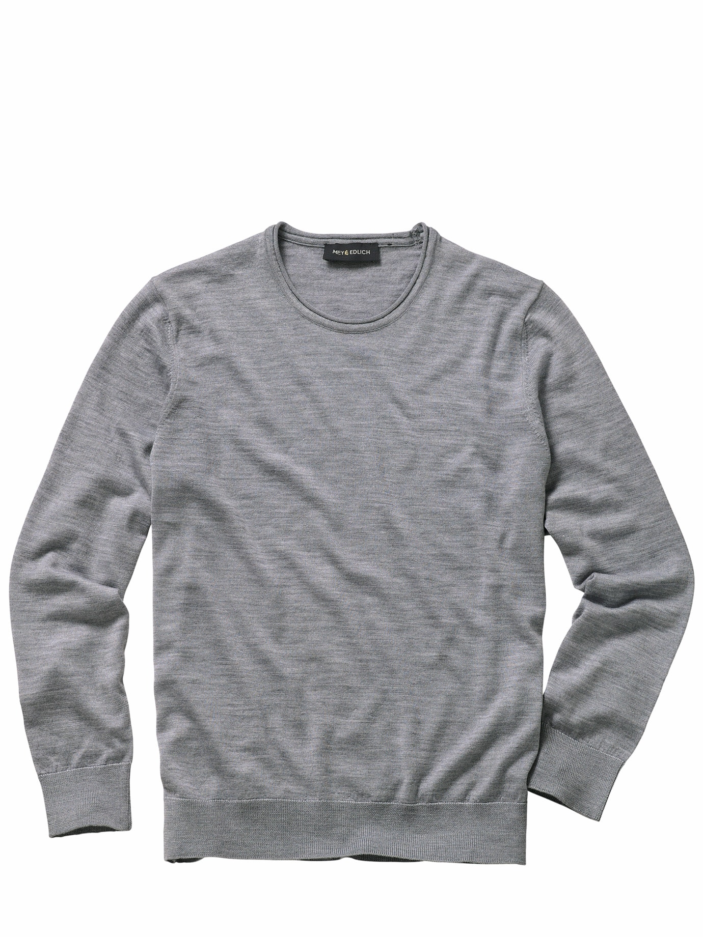 Flüster-Pullover betongrau