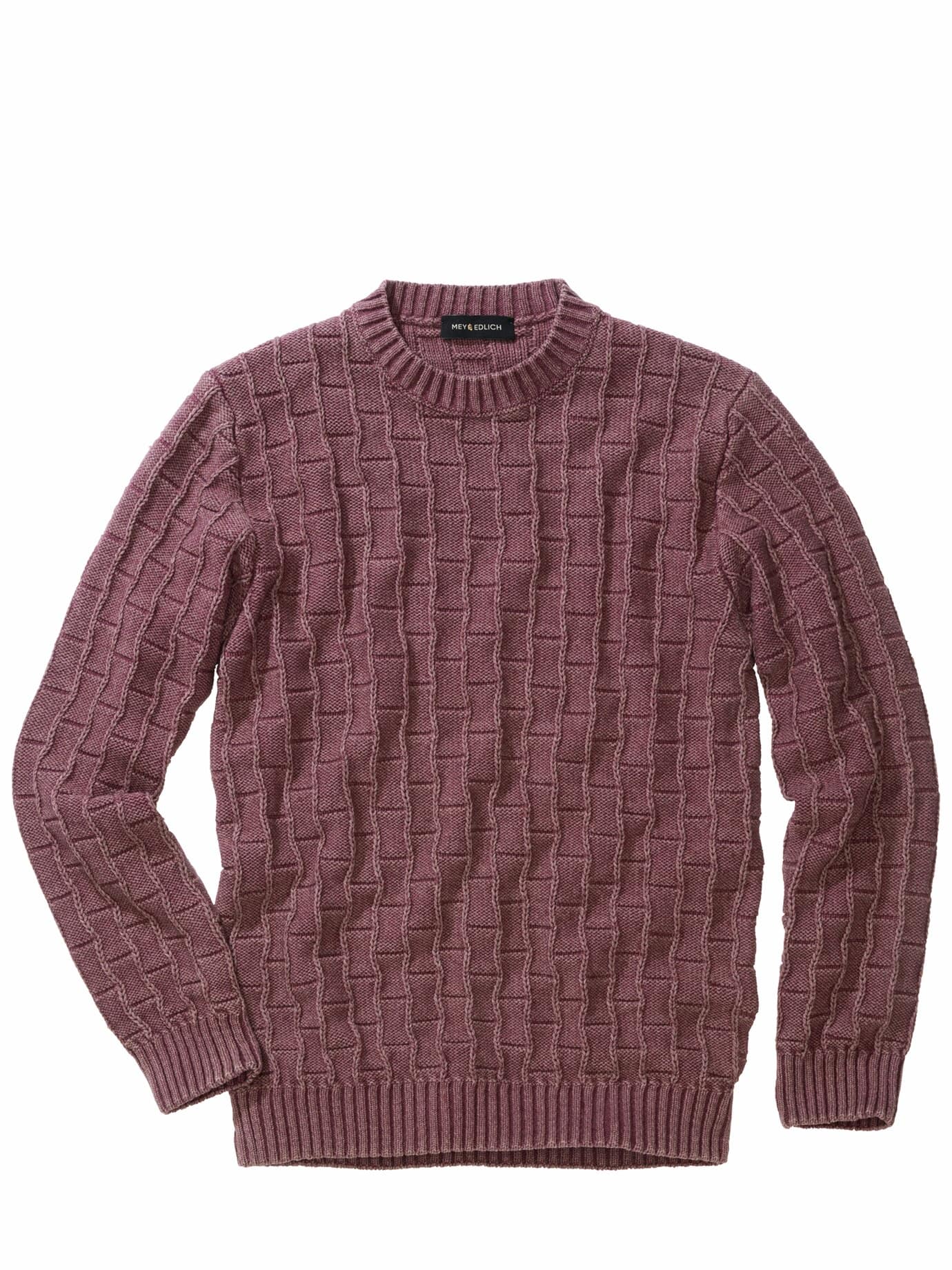 Grundstein-Pullover betonflieder