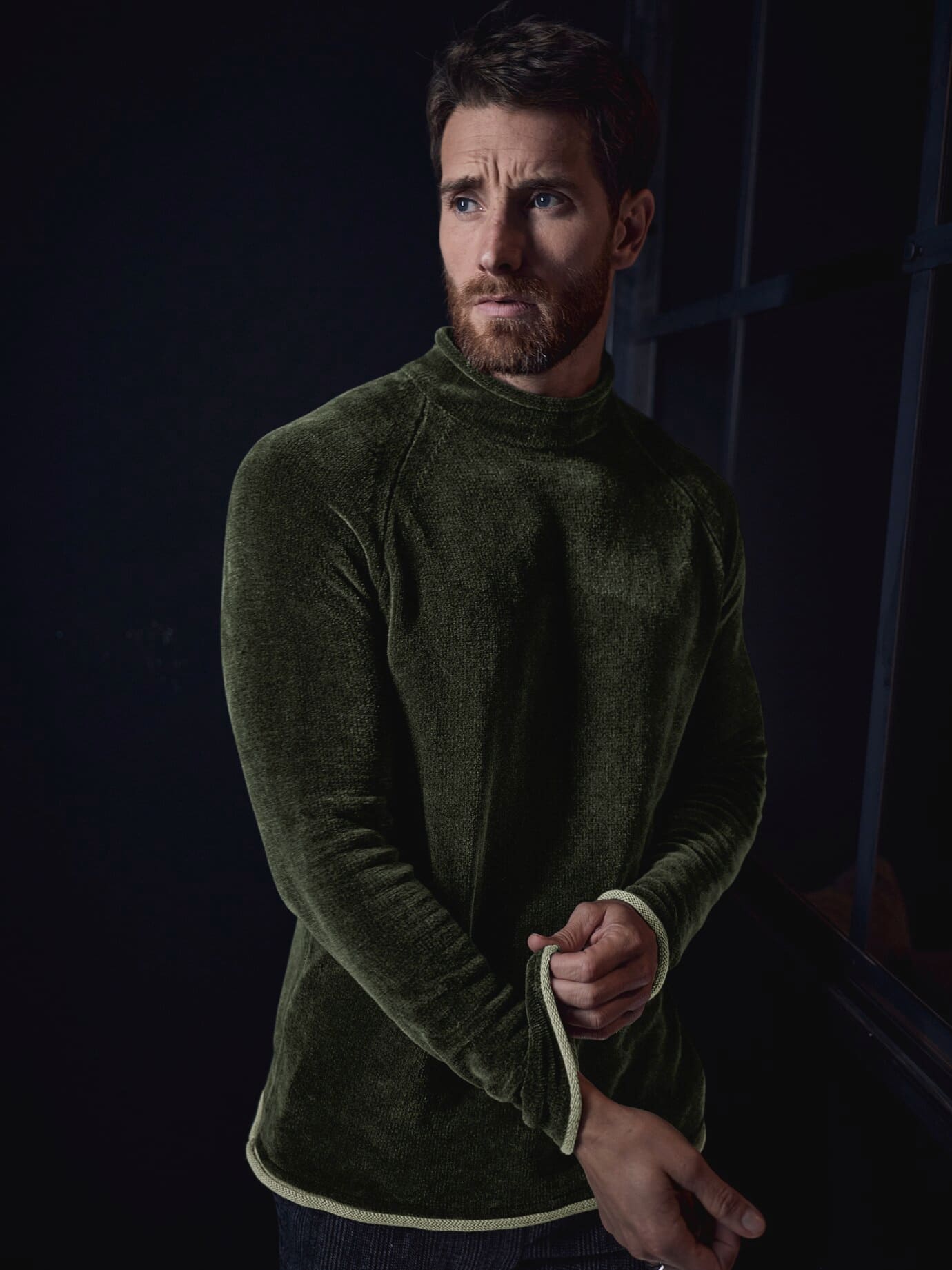 Mey & Edlich Mockneck Sweater Green 52 2