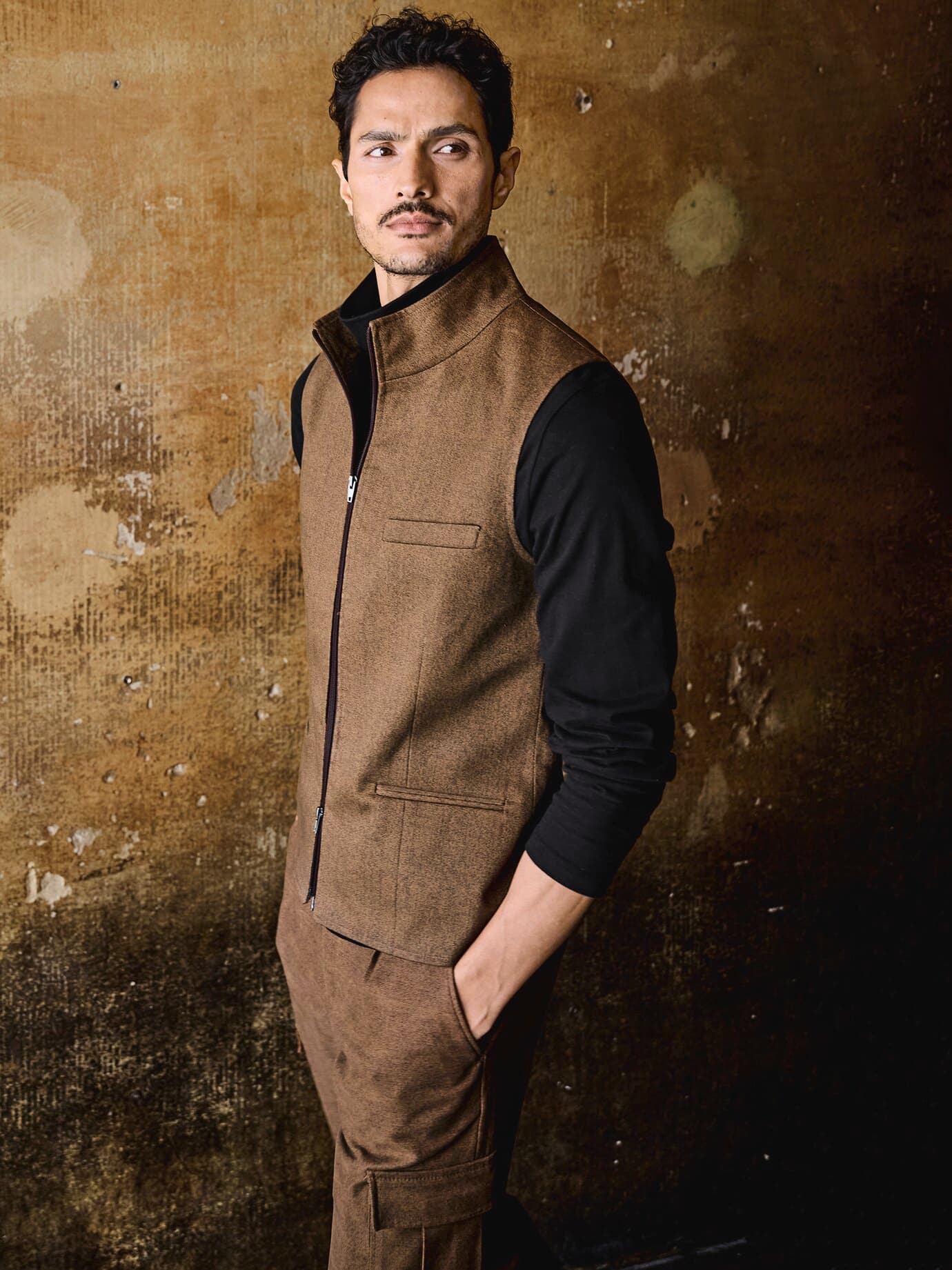 Mey & Edlich Trilogie Waistcoat Brown 98 3