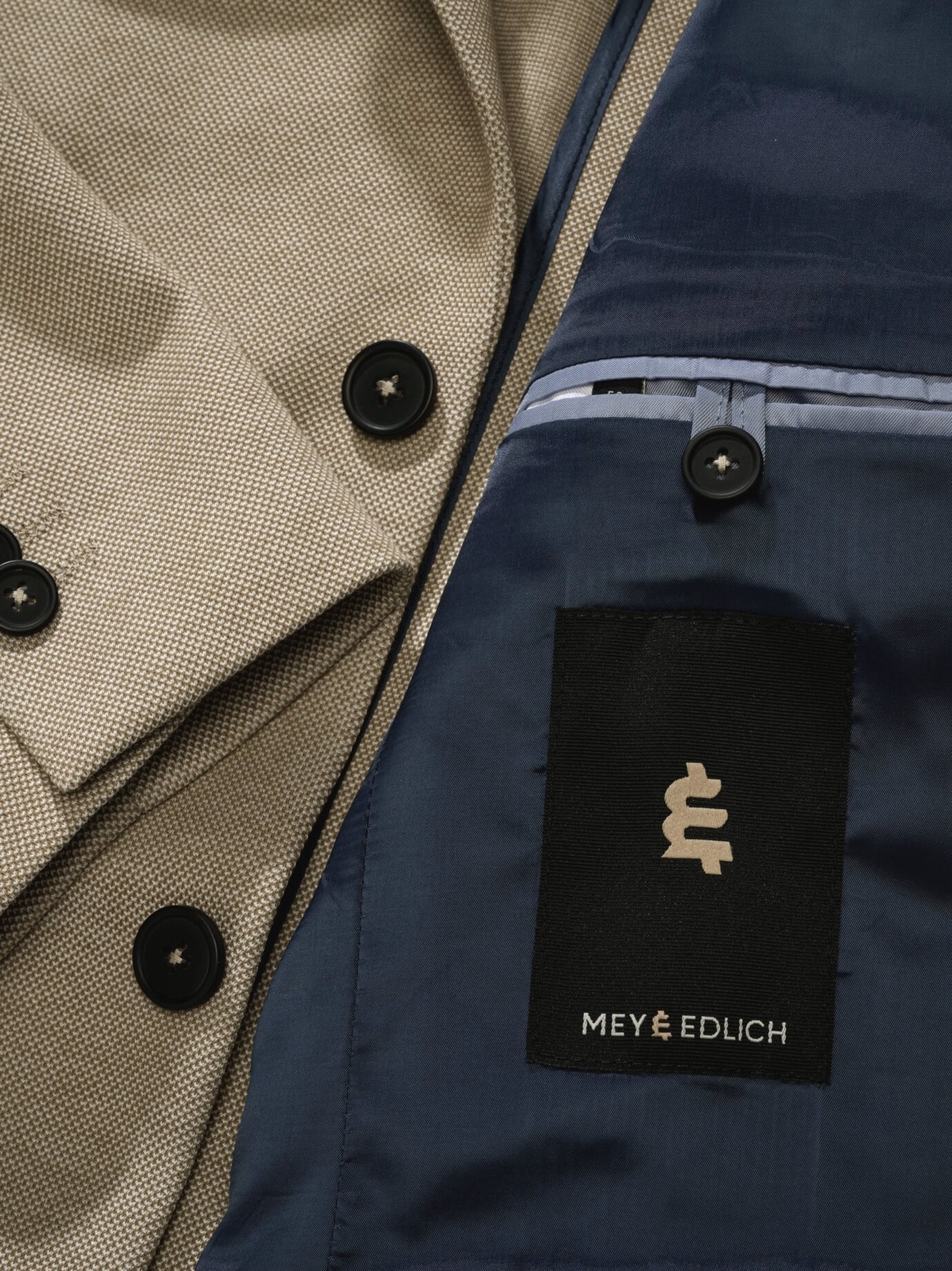Mey & Edlich Frisches Jerseyanzugsakko Braun 52 3