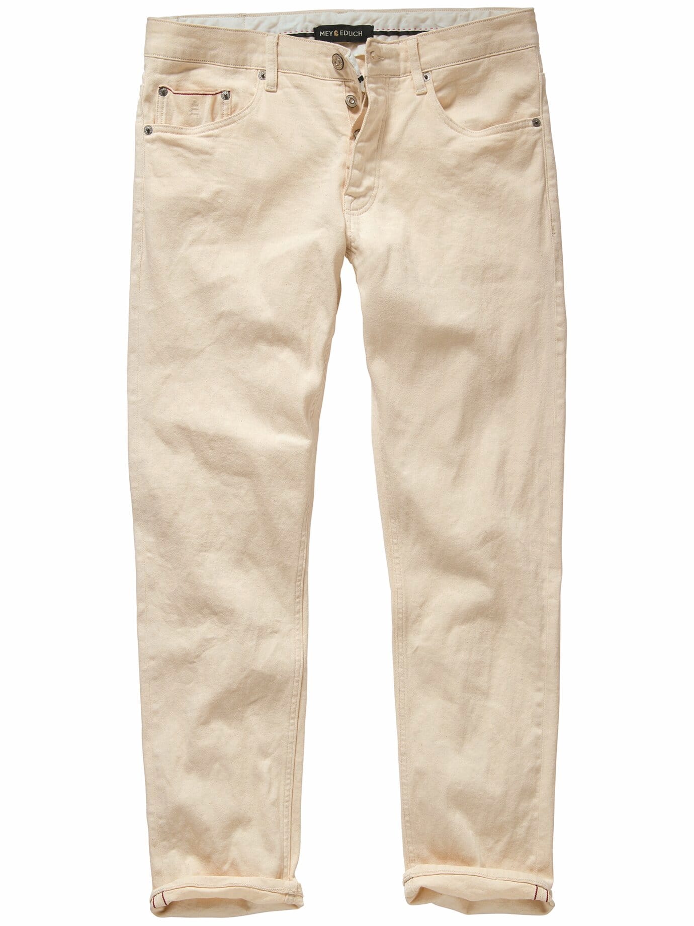 Mey & Edlich Lombardi Selvedge-Jeans Beige 32/34