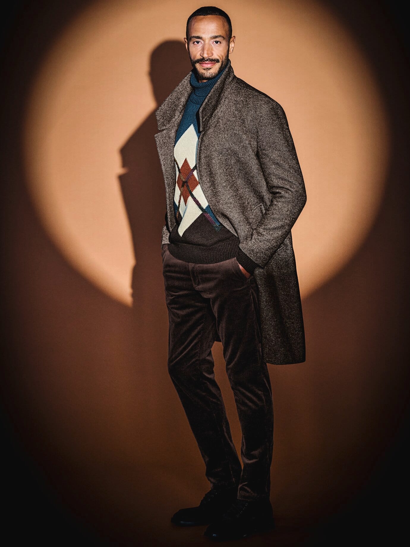 Mey & Edlich Manteau Greenwich Marron 110 2