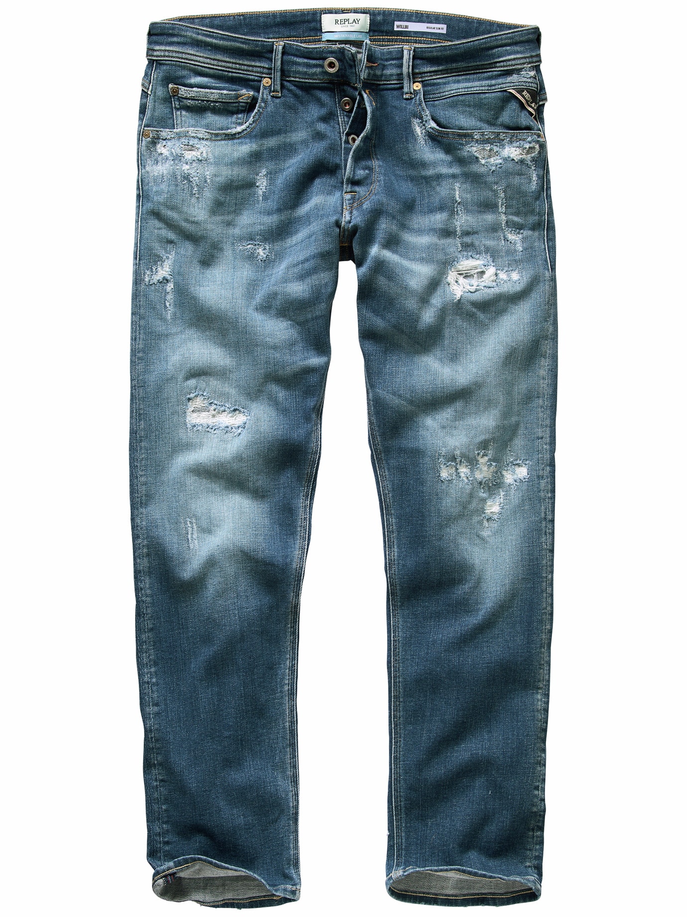 Jeans Willbi Aged Collection medium-denim