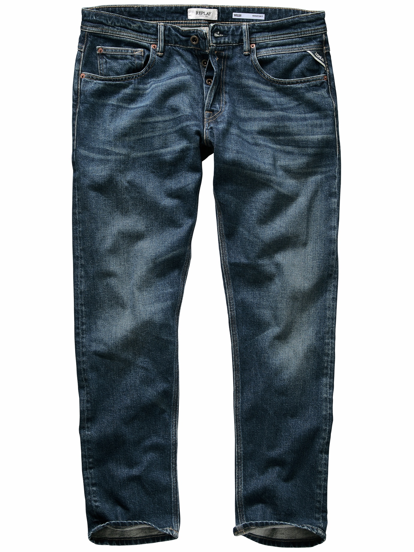 Willby 9 OZ Comfort medium-denim