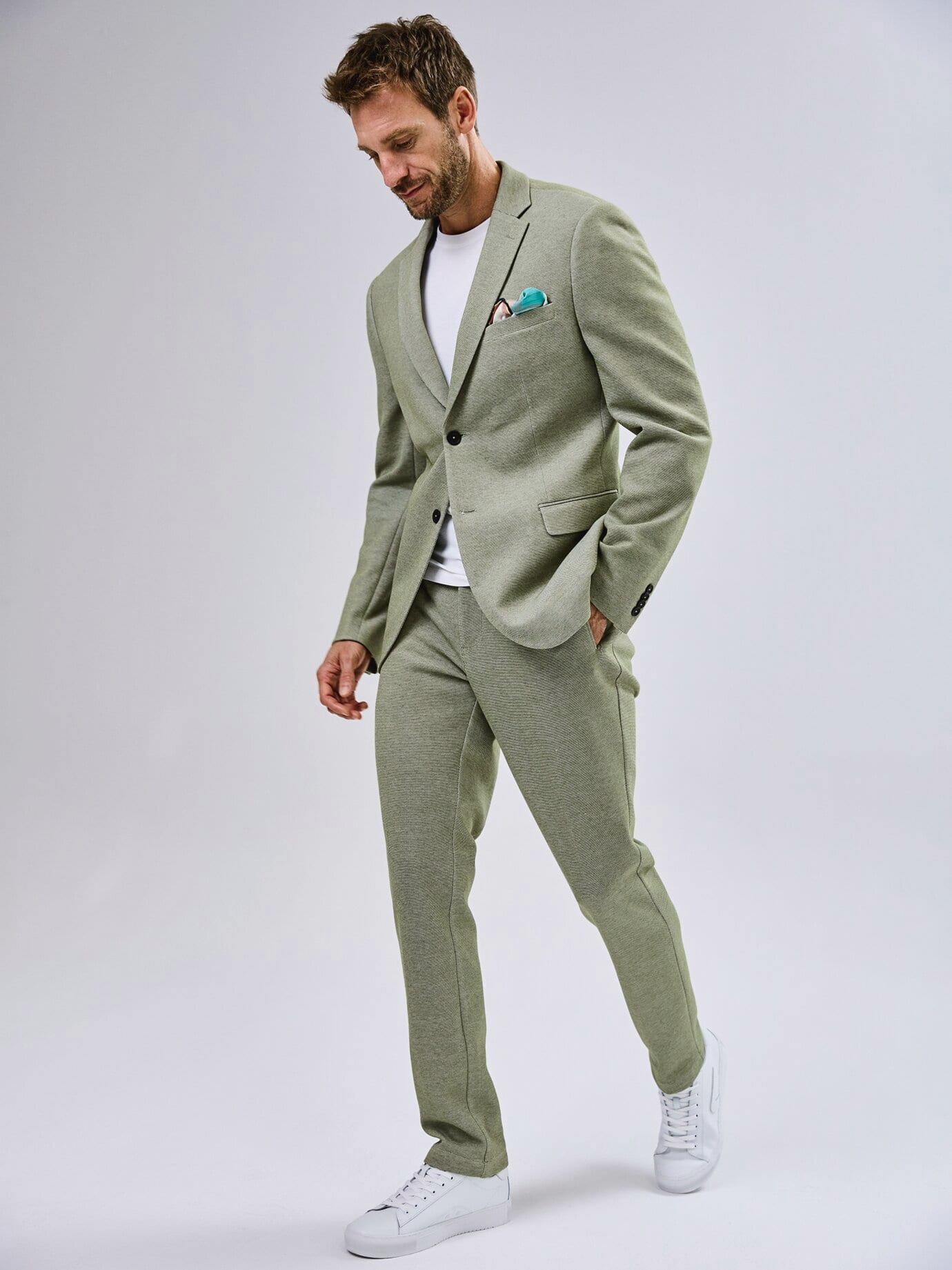 Mey & Edlich Jersey Blazer Green 56 2