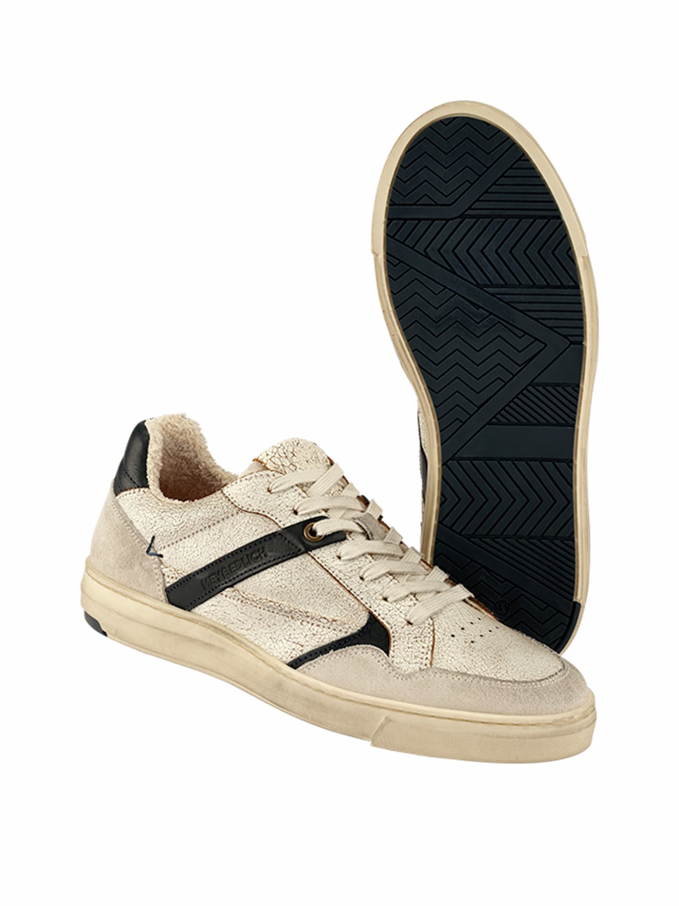 Untertreiber-Sneaker salzkruste