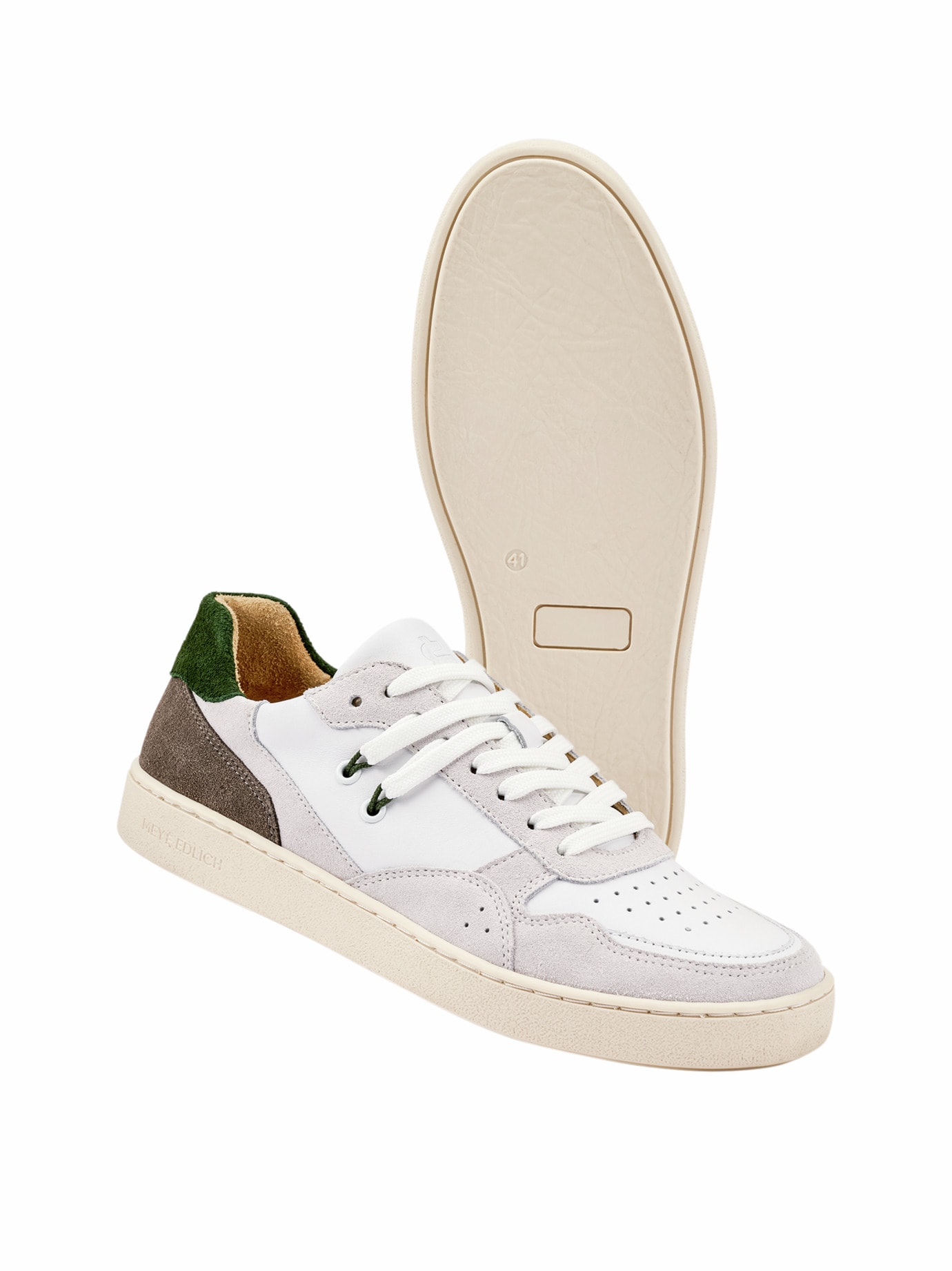 Platzwechsel-Sneaker weiß