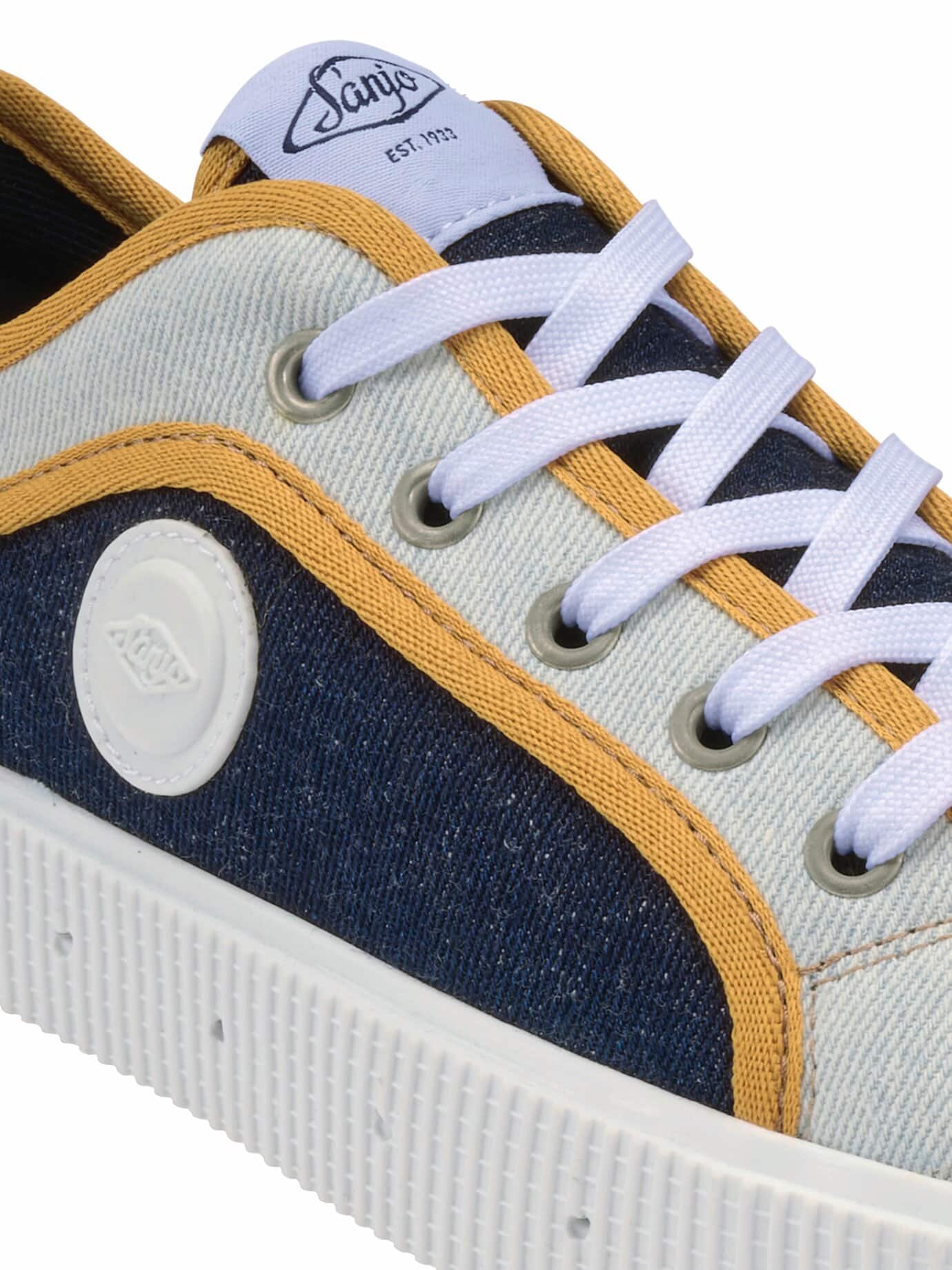 Sanjo K200 Low-Cut Sneaker Yellow 44 4