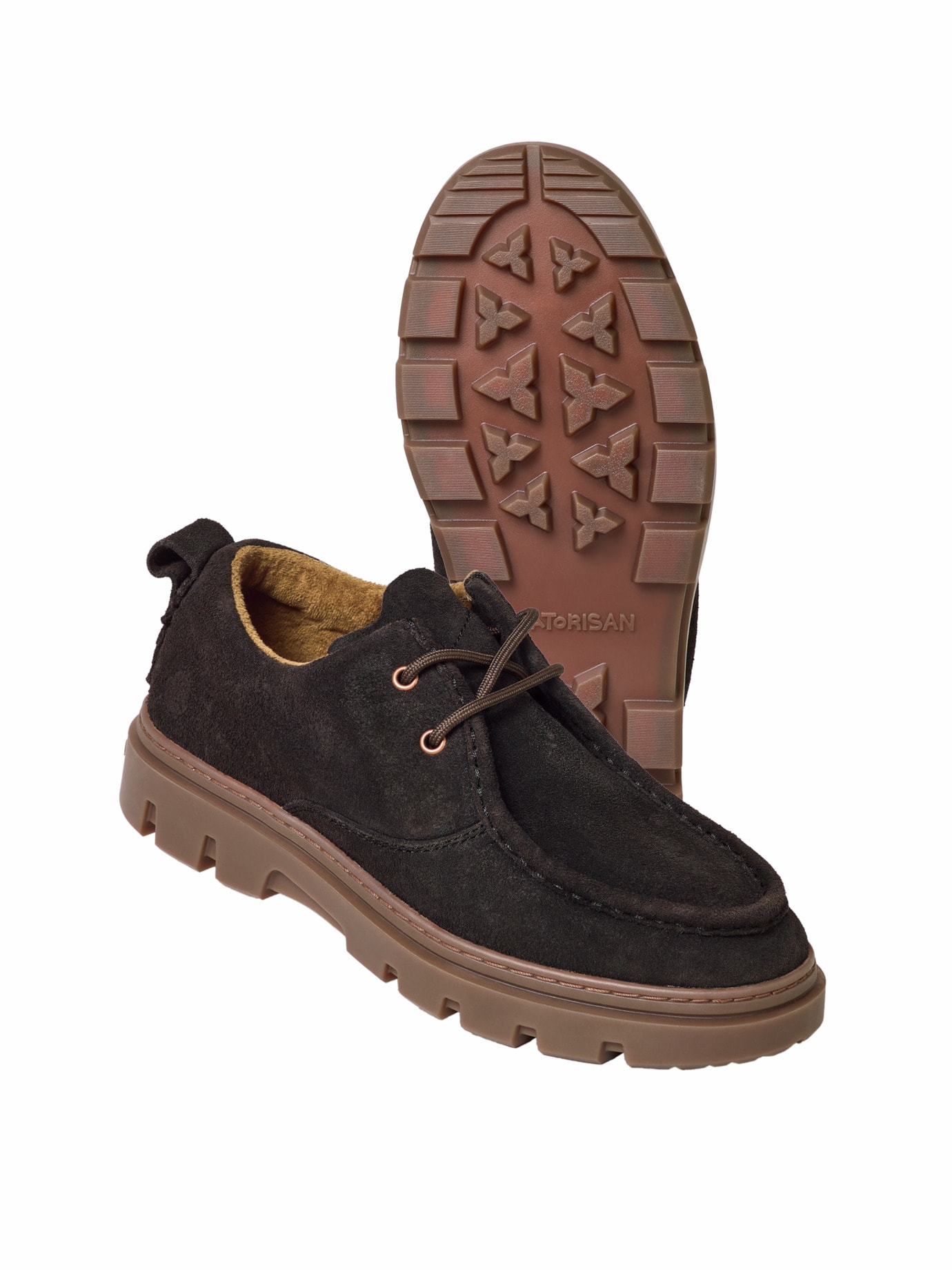 Wallaby Halbschuh mittelbraun