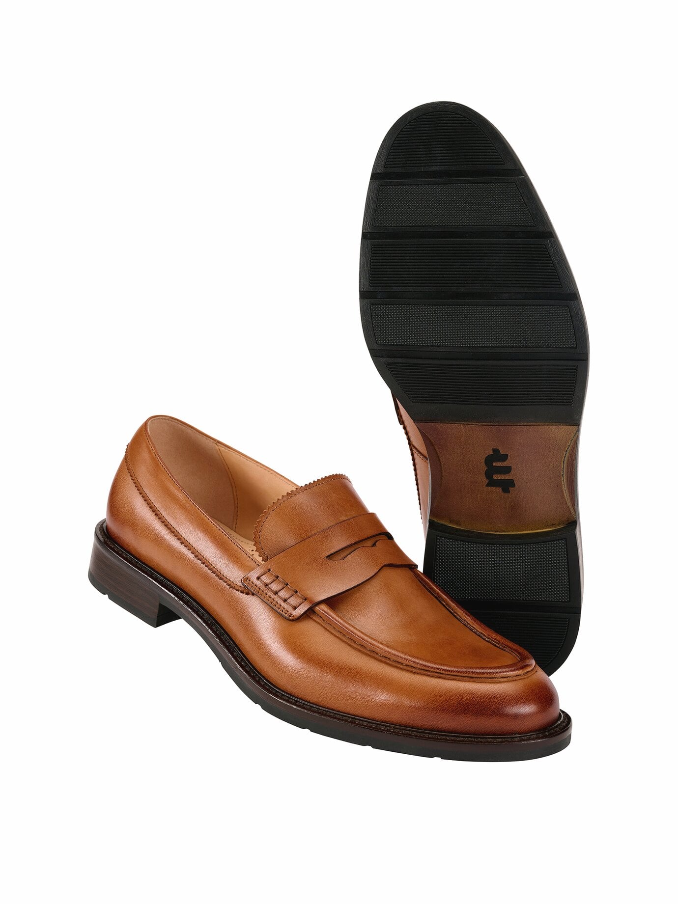 Mey & Edlich College-Loafer Braun 45