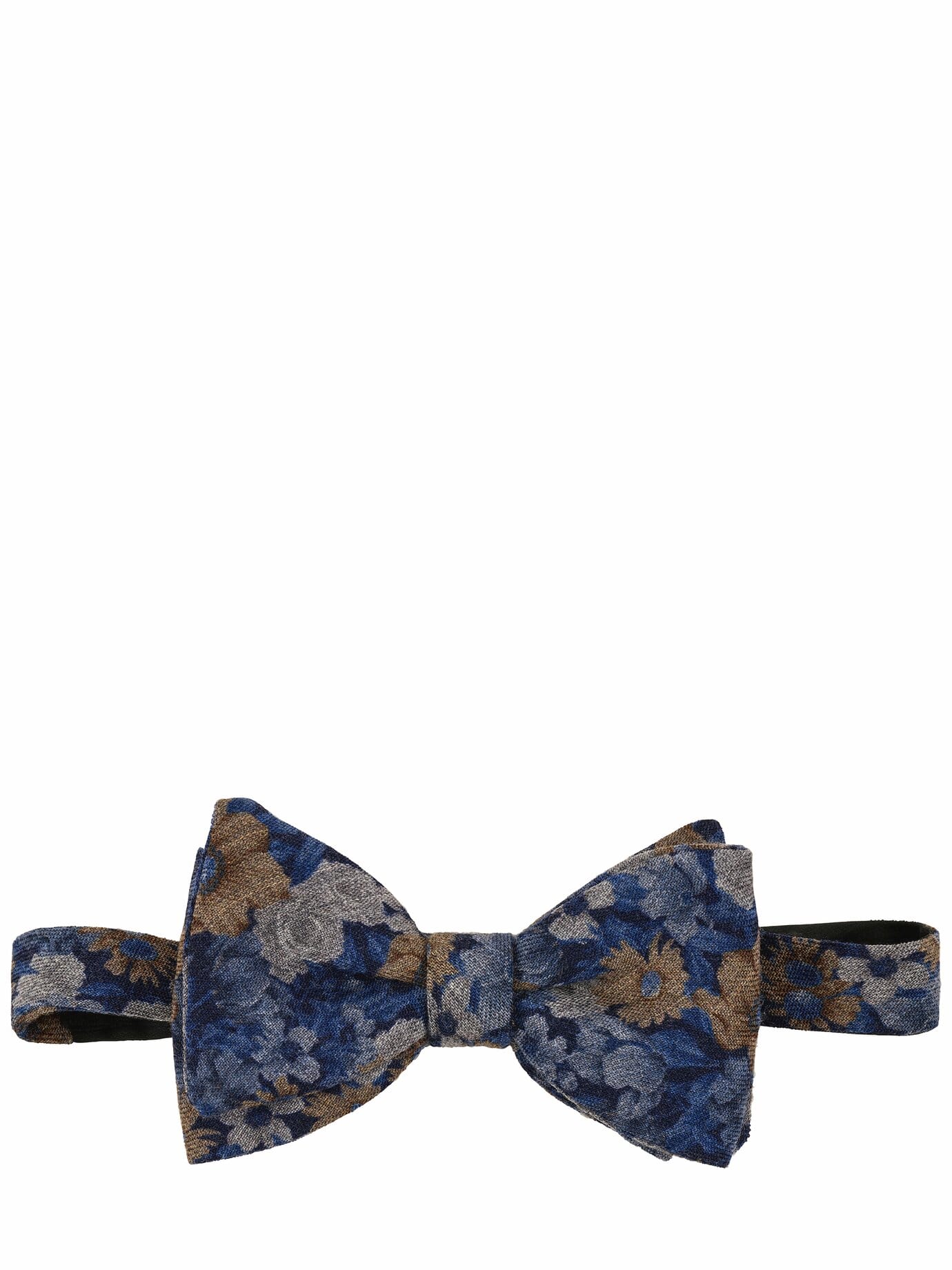 Jeans Blumen Fliege Indigo