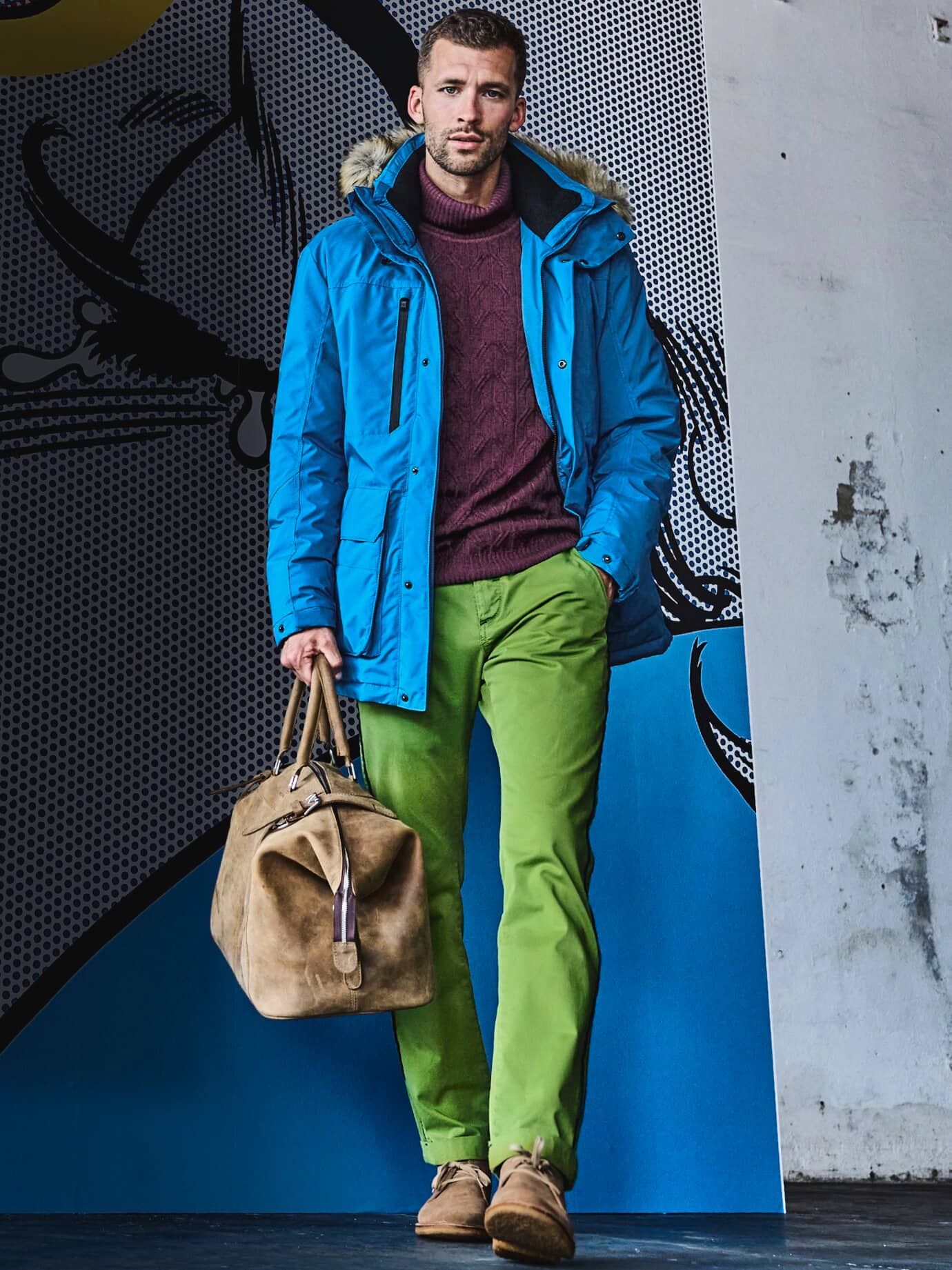 Mey & Edlich Geschichtensammler Weekender Braun 2