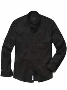 Standfest-Hemd schwarz