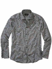 Pollock-Hemd signalgrau