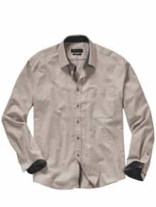 Bikulturelles Hemd landlordbeige
