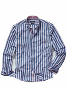 Ägäis-Hemd marine/rosa