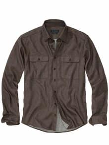 Cambio-Hemdjacke teakbraun