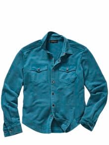 Sweatshirthemdjacke methylenblau