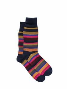 Launeband-Socke heideringel