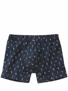 Long-Shorty Pin-up-Doll marine