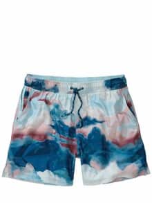 Resort-Badeshorts Aquarell aquarell