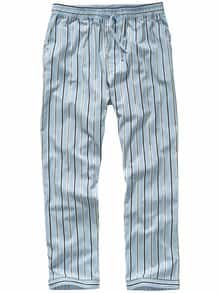 Stilsicher-Pyjamahose gletscherblau